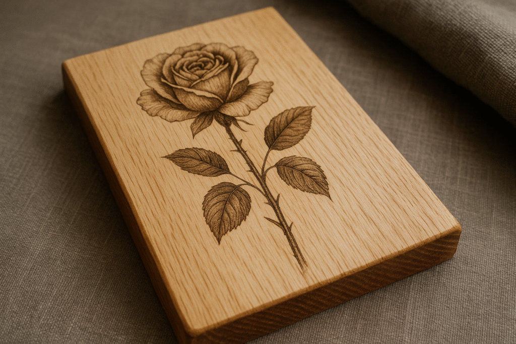 Impressió sobre fusta