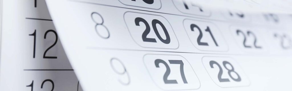 calendar printing