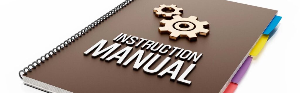 manual printing instructions