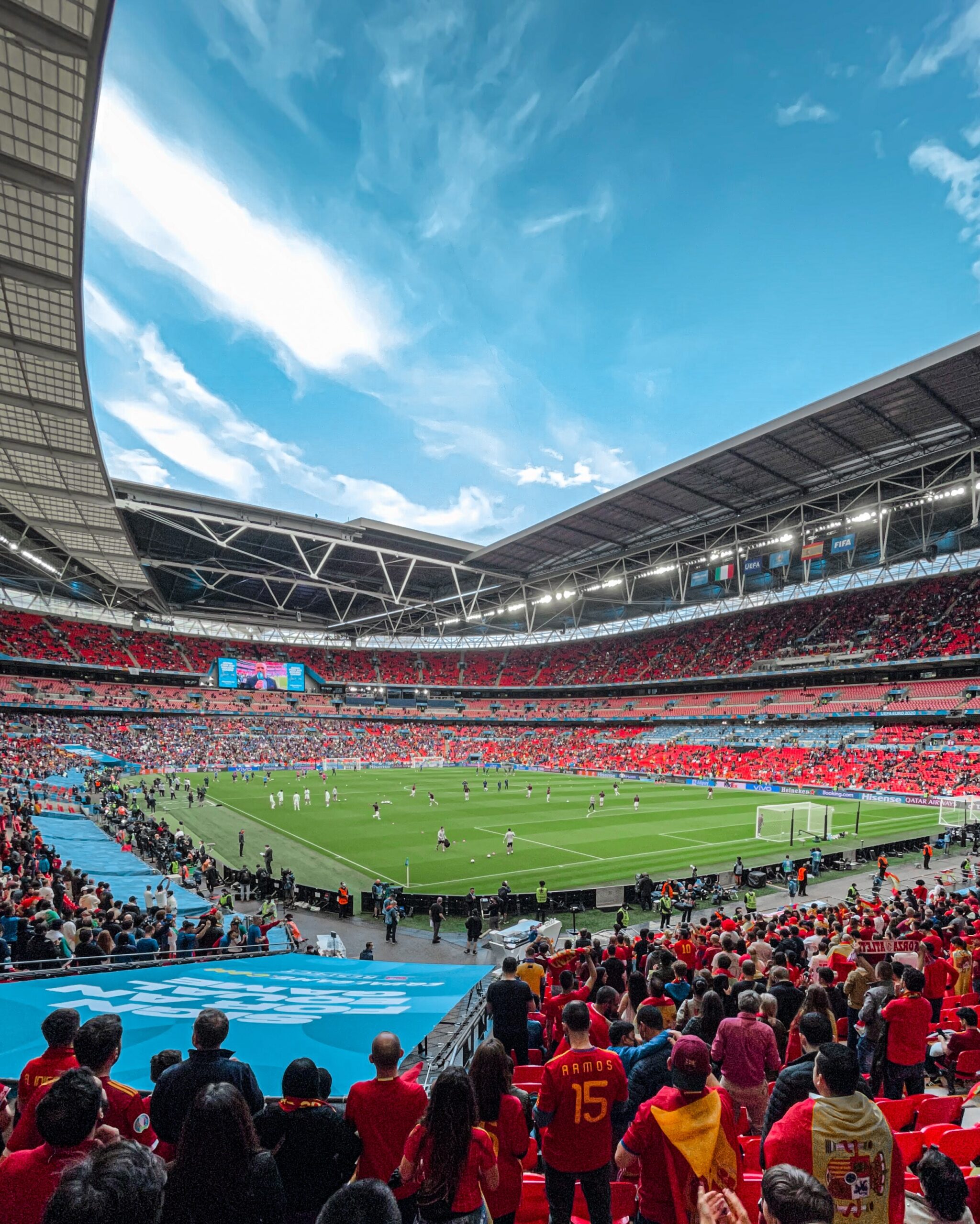 advertising for football events
