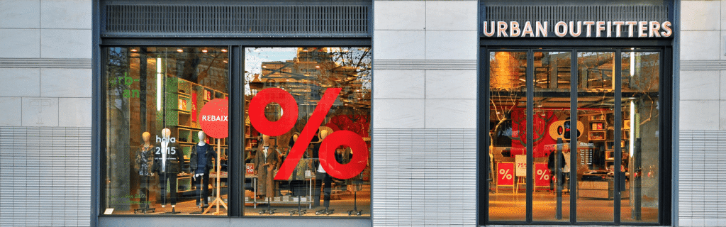 shop window vinyl, retail window vinyl