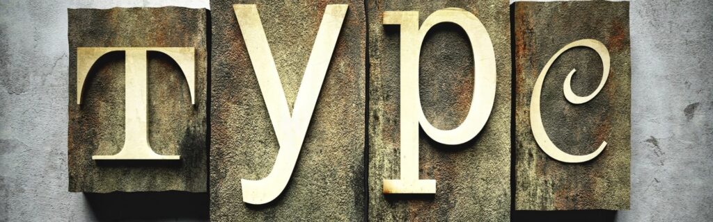 Best fonts for print and typography