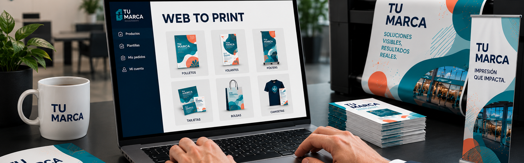 Web to Print para retail: qué es, cómo funciona y cuándo tu empresa lo necesita