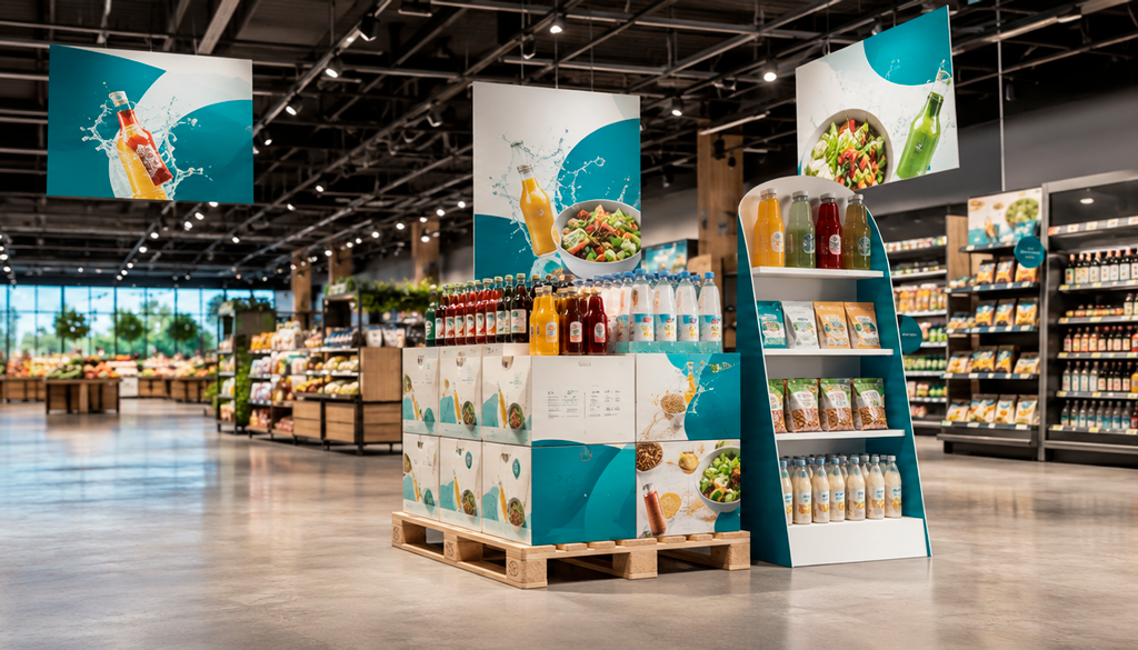 Image of a food retail store