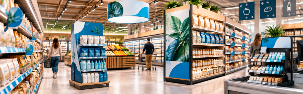 PLV para supermercado