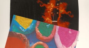 Floor adhesive vinyl.