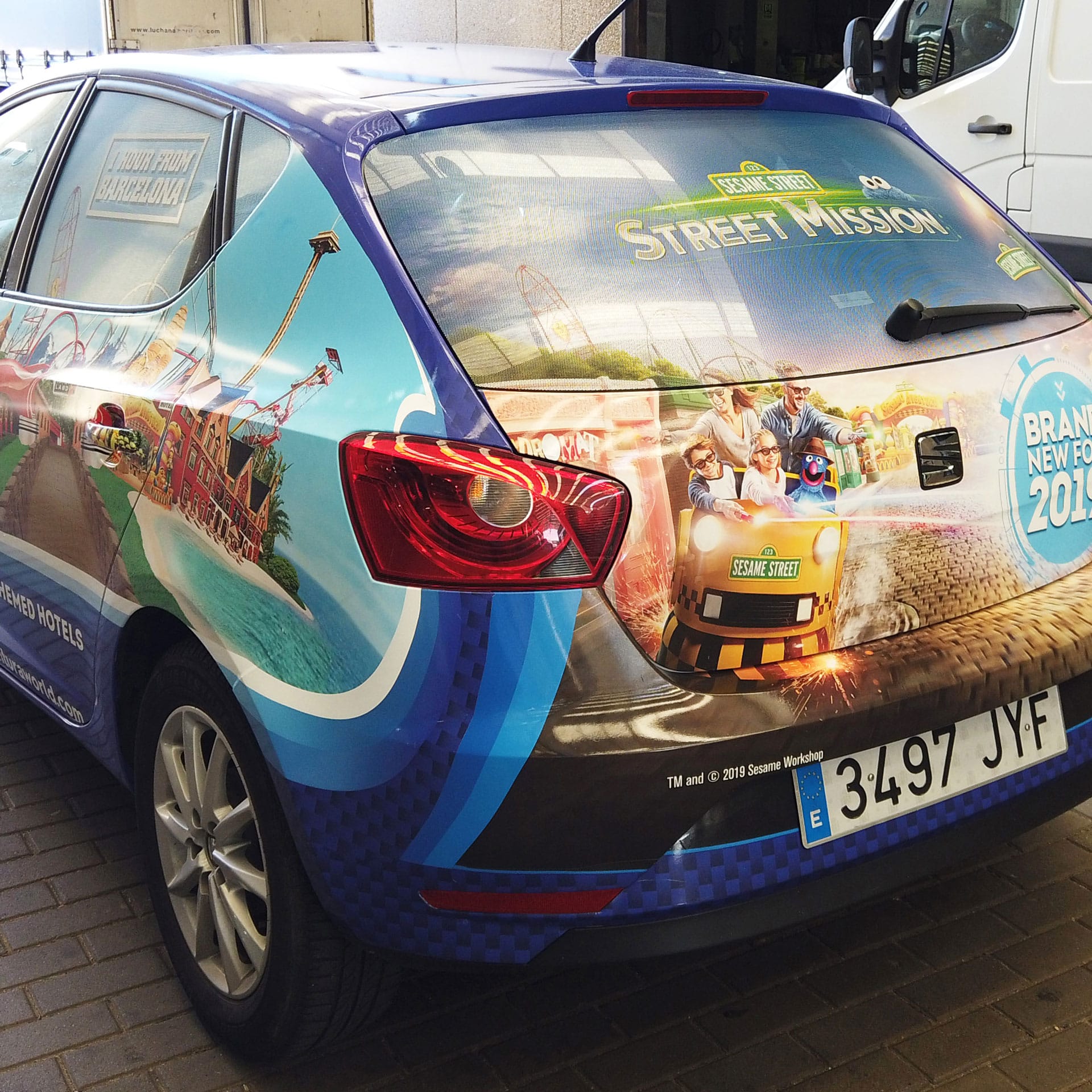 rotulación vehículo