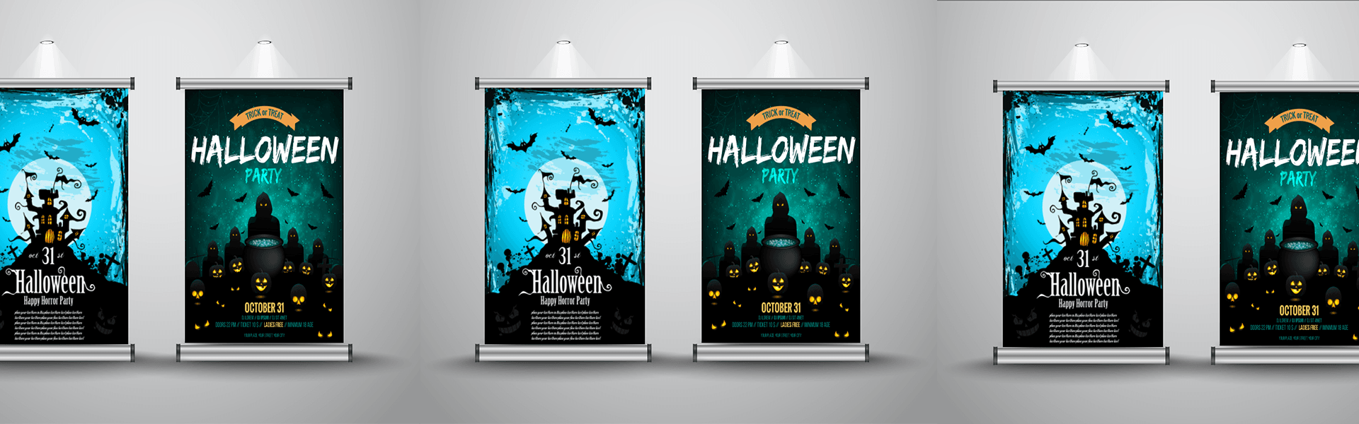 Roll up halloween||||stickers halloween