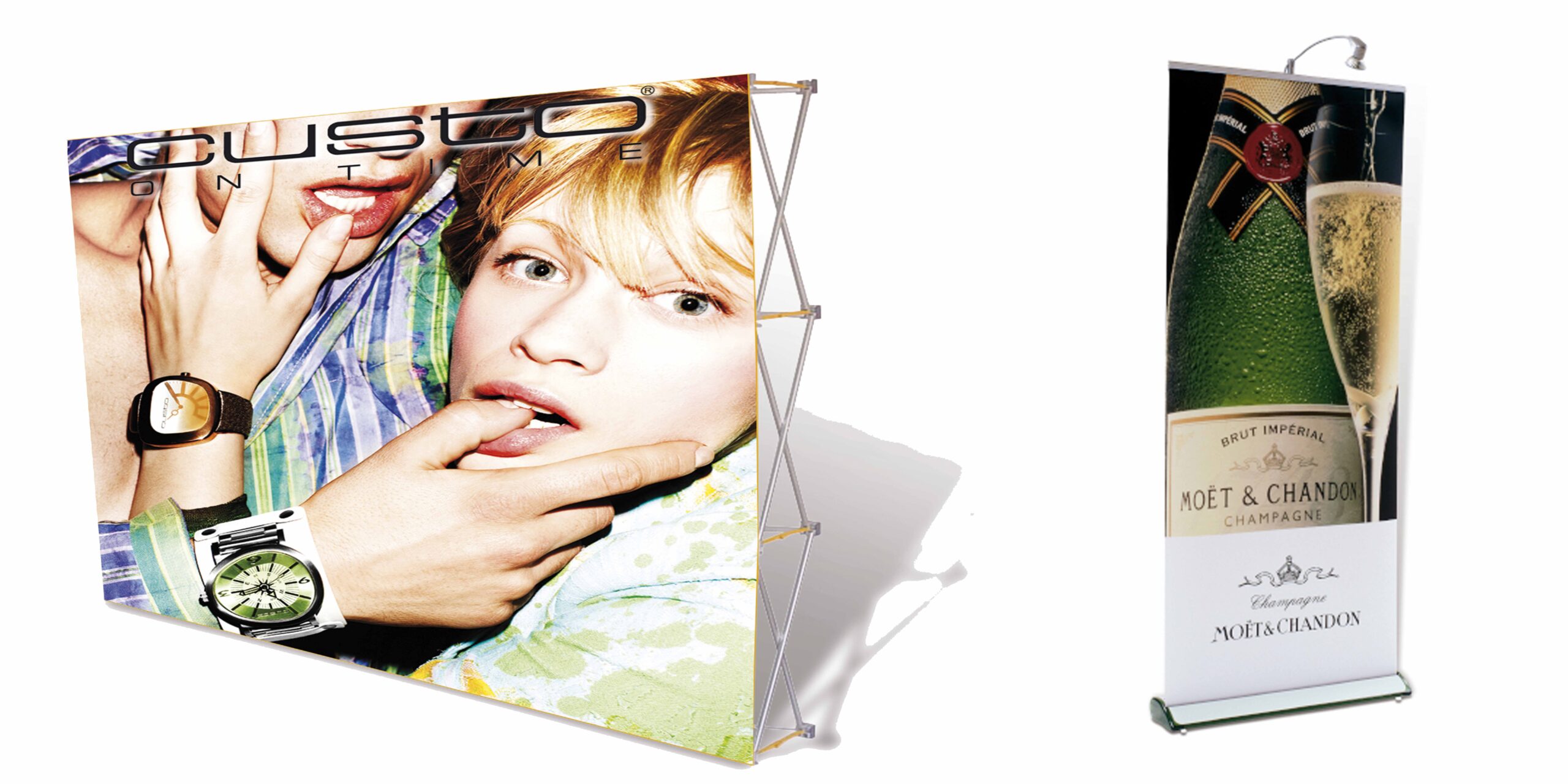 roll up y pop up de custo y moët