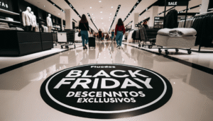 Printed advertising for Black Friday