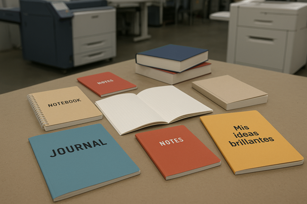 Libretas y libros personalizados