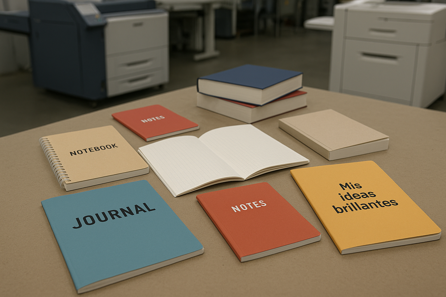 Libretas y libros personalizados