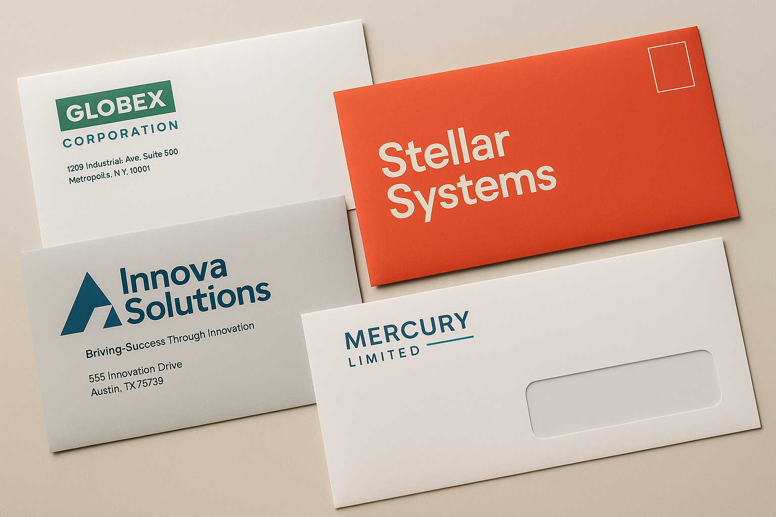 Sobres personalizados