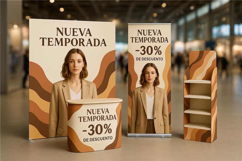 Expositores publicitarios